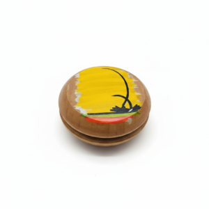 Handcrafted Wooden Yo-Yo - Traditional Folk Toy